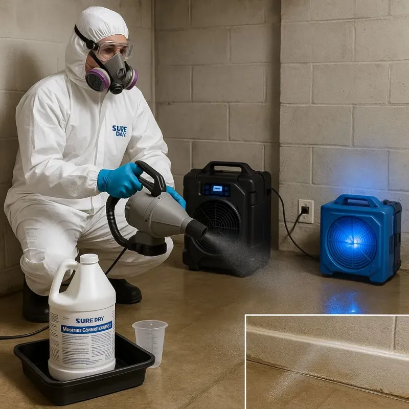 Sanitization and Odor Removal process in City of Franklin, VA